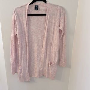 Gap Pink button down sweater